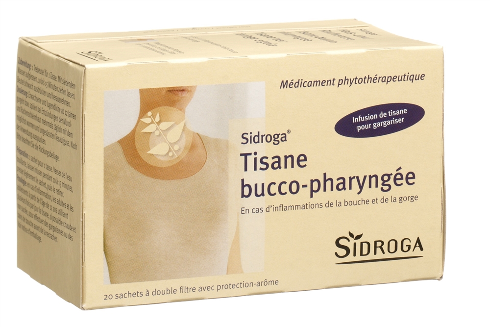 Sidroga Hals- und Rachentee, Arzneitee