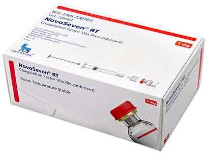 NovoSeven 1 mg, Pulver und Lösungsmittel zur Herstellung einer Injektionslösung