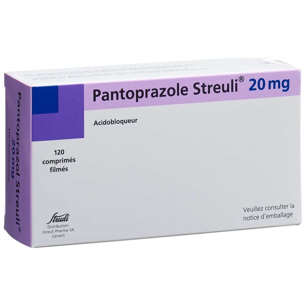 Pantoprazol Streuli 20 mg, Filmtabletten