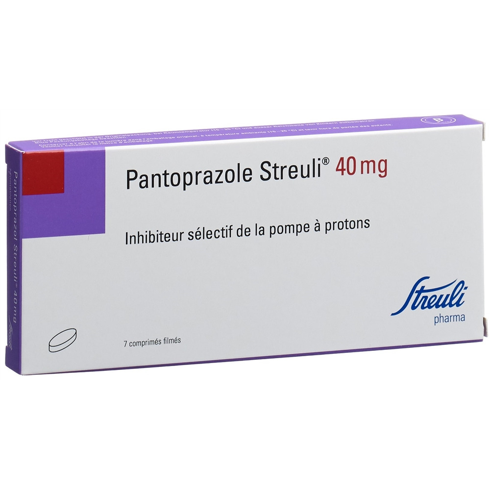 PANTOPRAZOLE Streuli cpr pell 40 mg 7 pce