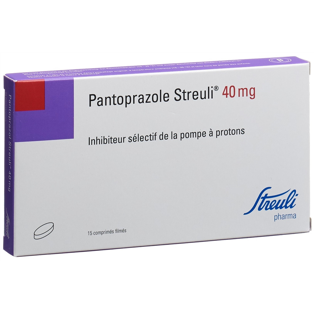 Pantoprazol Streuli 40 mg, Filmabletten