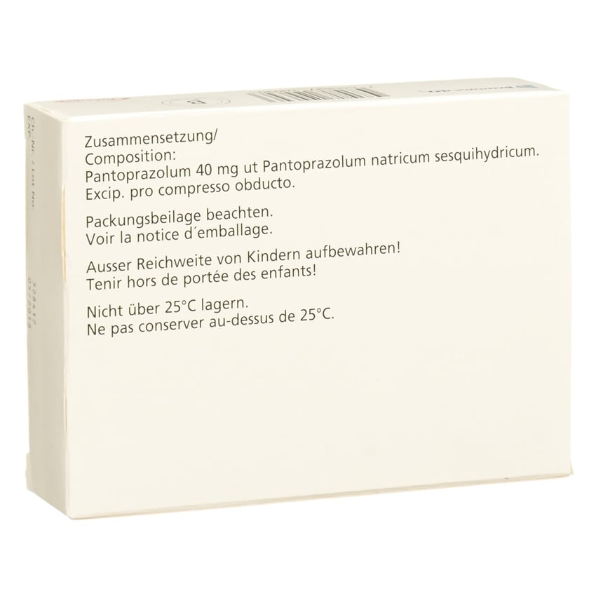 Pantoprazol Streuli 40 mg, Filmabletten