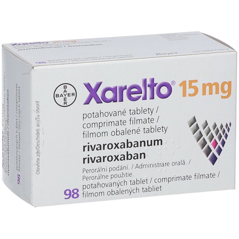 Xarelto 15 mg, Filmtabletten