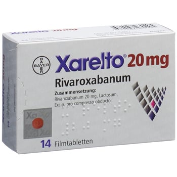 Xarelto 20 mg, Filmtabletten