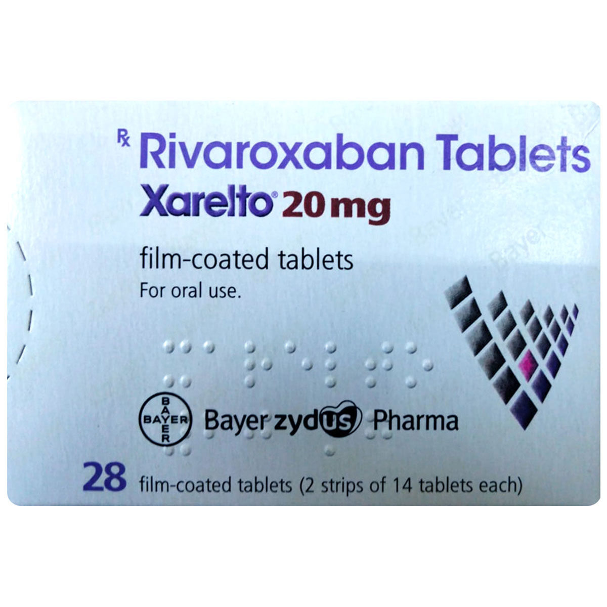 Xarelto 20 mg, Filmtabletten