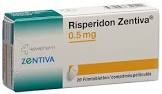 Risperidon Zentiva 0.5 mg, Filmtabletten