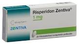 Risperidon Zentiva 1 mg, Filmtabletten