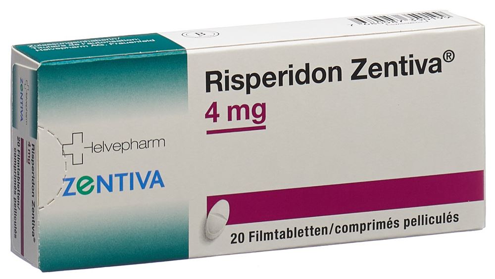 RISPERIDON Zentiva cpr pell 4 mg 20 pce