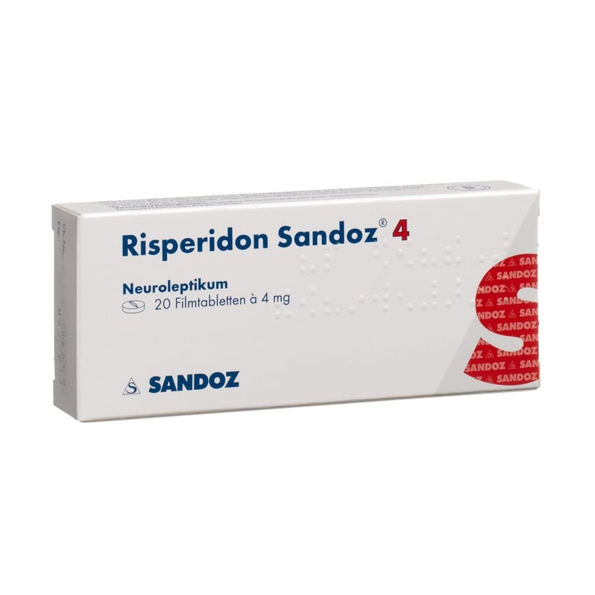 Risperidon Zentiva 4 mg, Filmtabletten