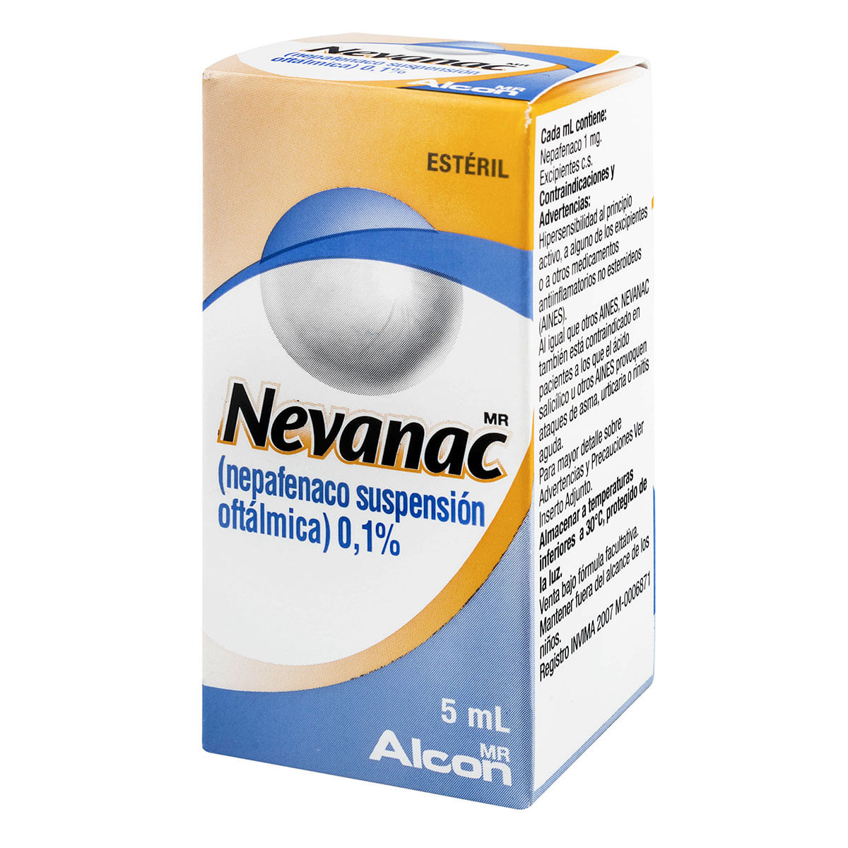 Nevanac 1 mg / ml, Augentropfensuspension