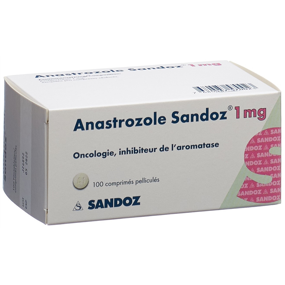 ANASTROZOLE Sandoz cpr pell 1 mg 100 pce