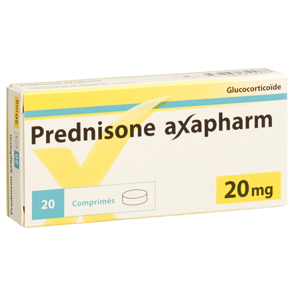 PREDNISONE axapharm cpr 20 mg 20 pce