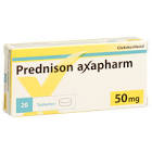 Prednison Axapharm 50 mg, Tabletten