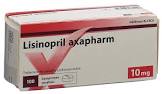 LISINOPRIL axapharm cpr 10 mg 100 pce