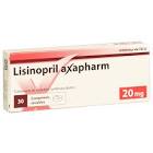 LISINOPRIL axapharm cpr 20 mg 30 pce