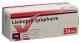 LISINOPRIL axapharm cpr 20 mg 100 pce