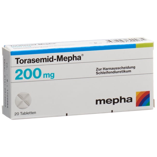TORASEMID Mepha cpr 200 mg 20 pce