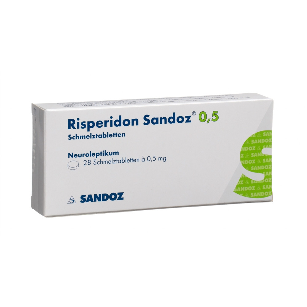 RISPERIDONE Sandoz cpr orodisp 0.5 mg 28 pce