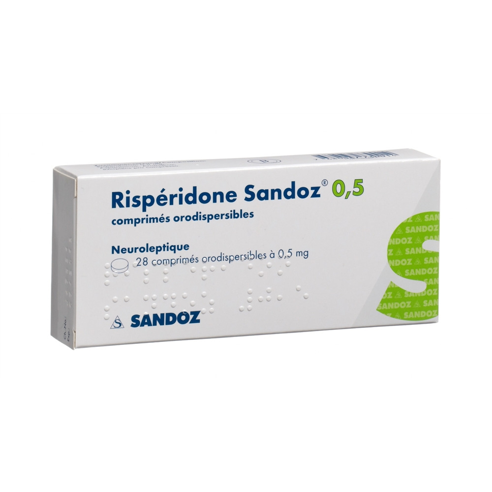 RISPERIDONE Sandoz cpr orodisp 0.5 mg 28 pce
