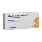 Risperidon Sandoz 1 mg, Schmelztabletten