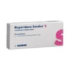 Risperidon Sandoz 2 mg, Schmelztabletten