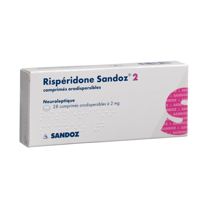 Risperidon Sandoz 2 mg, Schmelztabletten