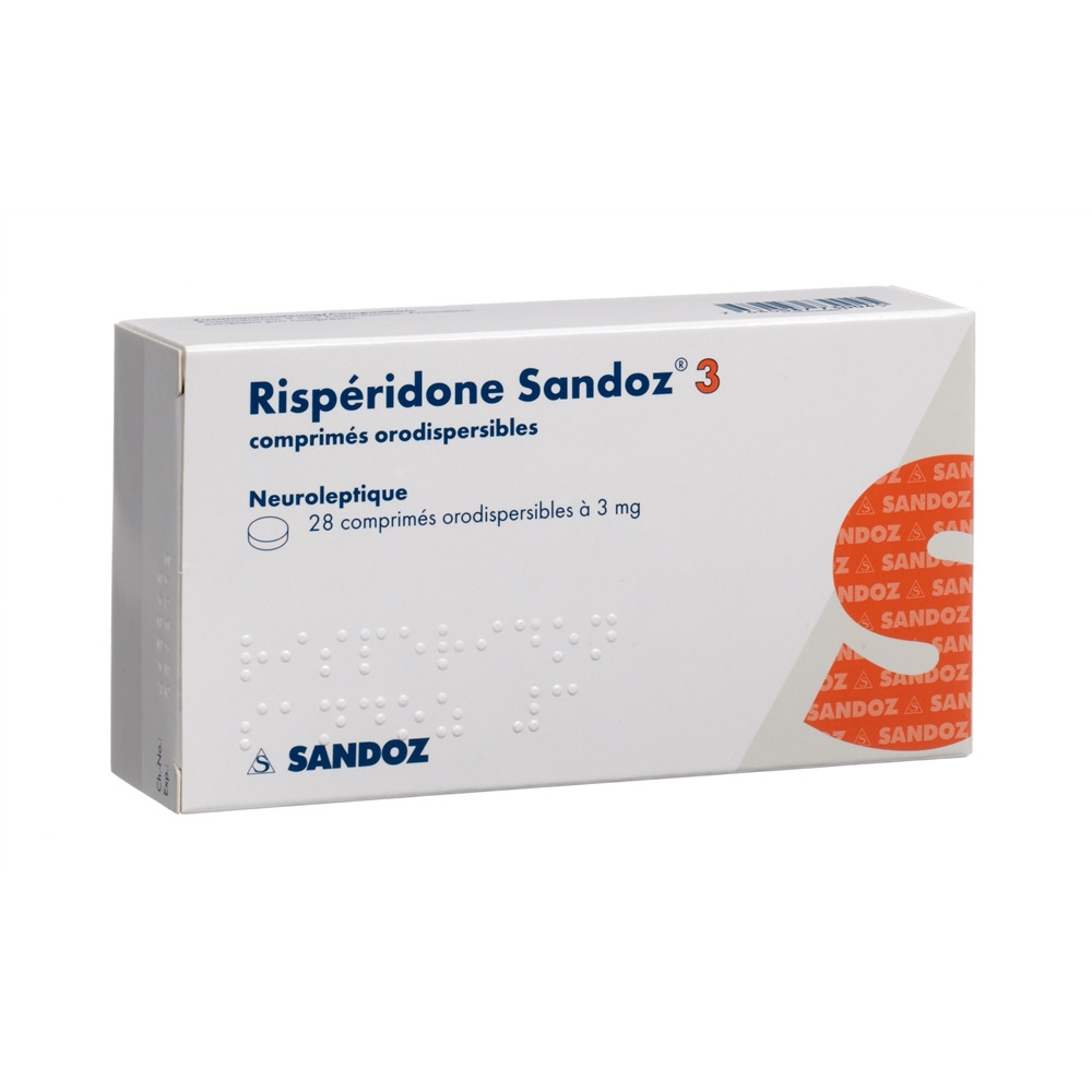 RISPERIDONE Sandoz cpr orodisp 3 mg 28 pce