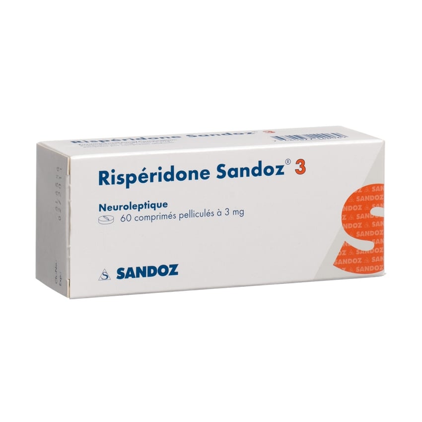 Risperidon Sandoz 3 mg, Schmelztabletten
