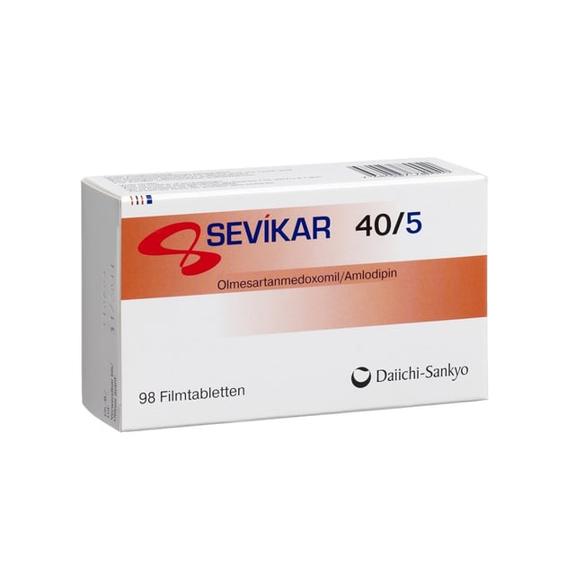 SEVIKAR cpr pell 40/5mg 98 pce