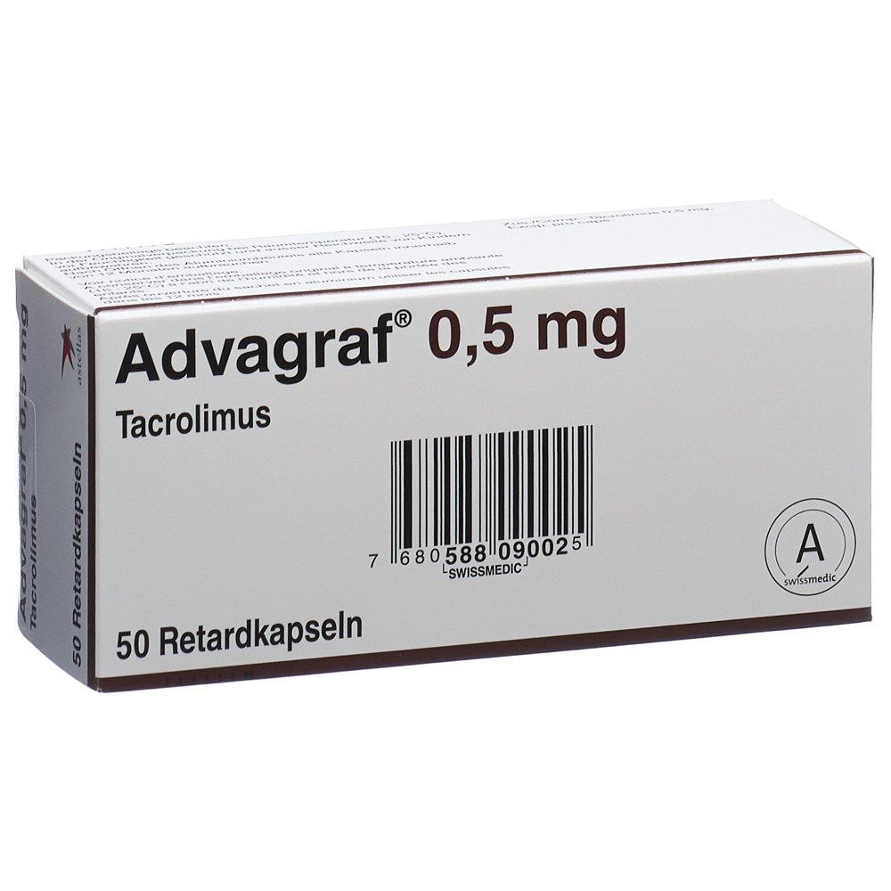 ADVAGRAF caps ret 0.5 mg 50 pce