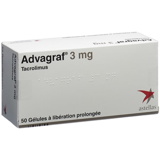 ADVAGRAF caps ret 3 mg 50 pce