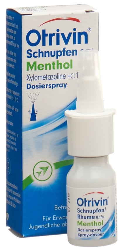 OTRIVIN Rhume spray doseur 0.1 % s cons 10 ml