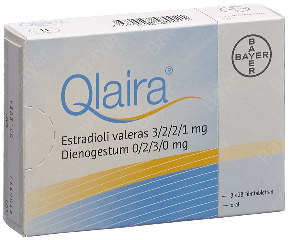 QLAIRA cpr pell 3 x 28 pce