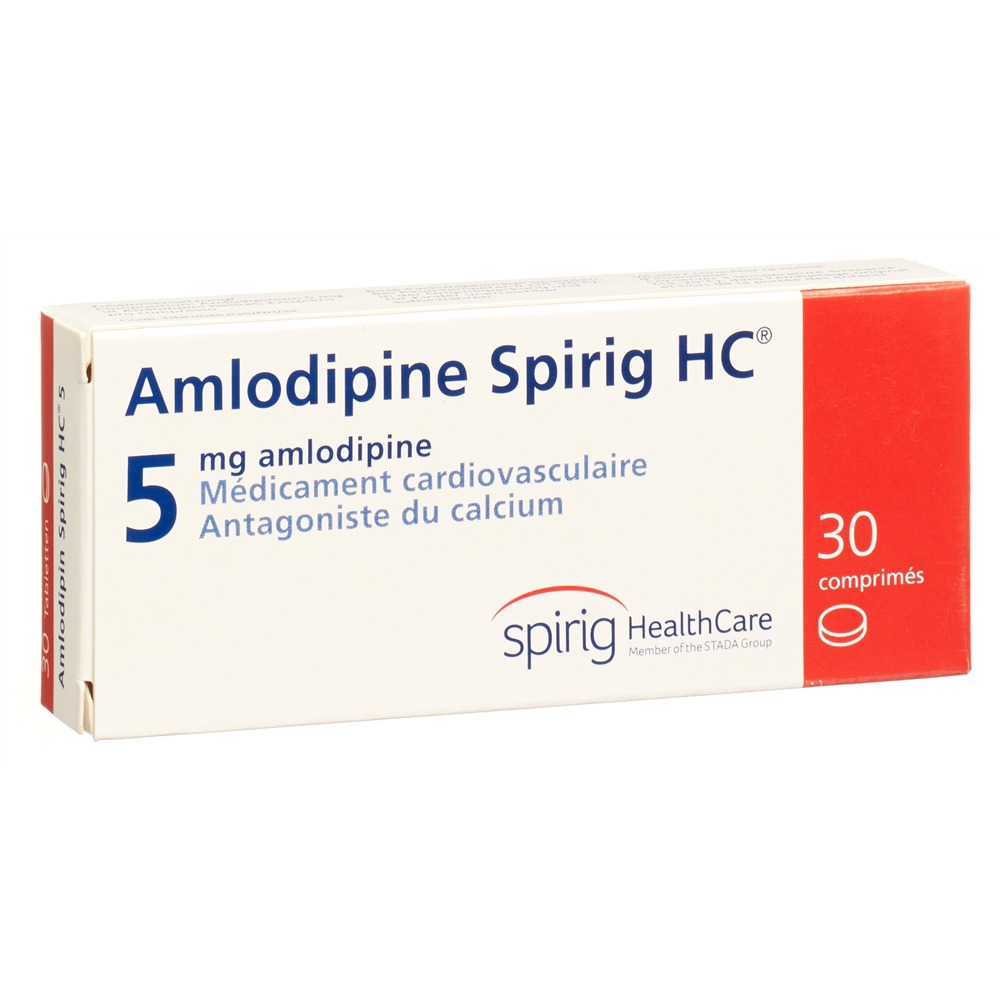 AMLODIPINE Spirig HC cpr 5 mg 30 pce