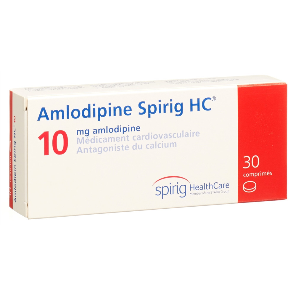 AMLODIPINE Spirig HC cpr 10 mg 30 pce