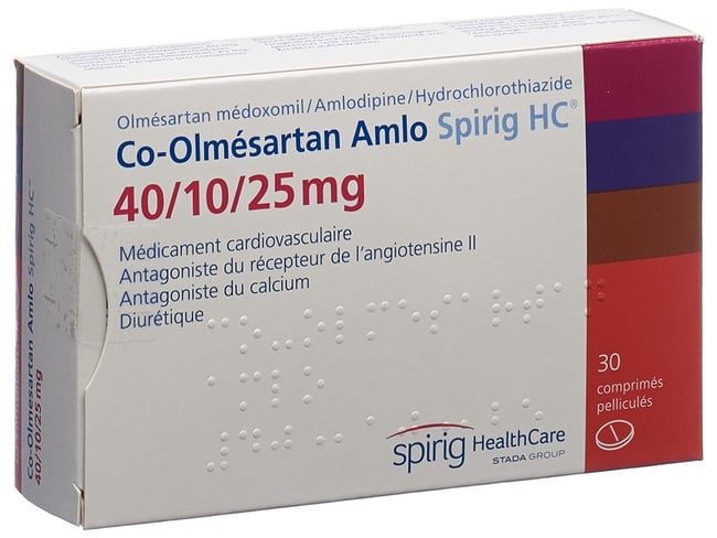 Amlodipin Spirig HC 10mg, Tabletten