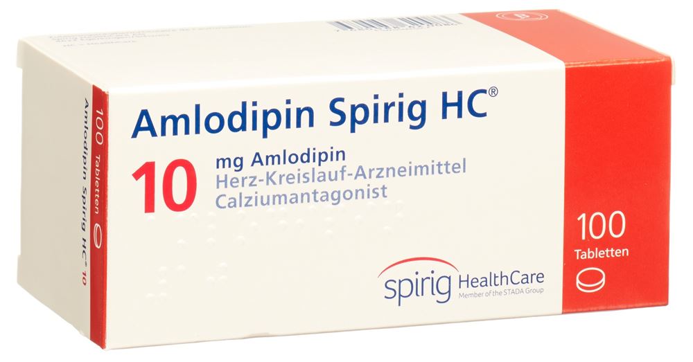 AMLODIPIN Spirig HC cpr 10 mg 100 pce
