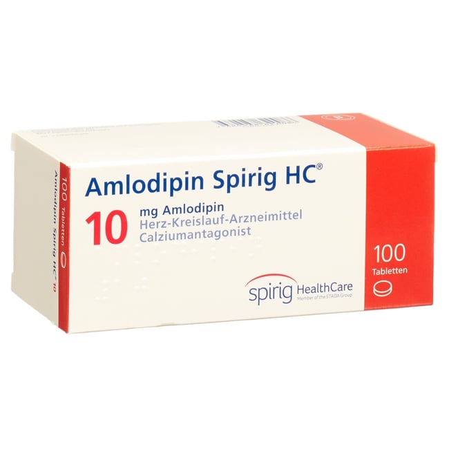 Amlodipin Spirig HC 10mg, Tabletten