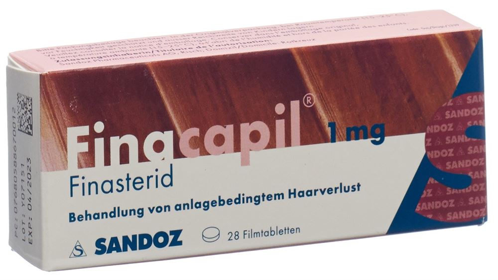 FINACAPIL cpr pell 1 mg 28 pce