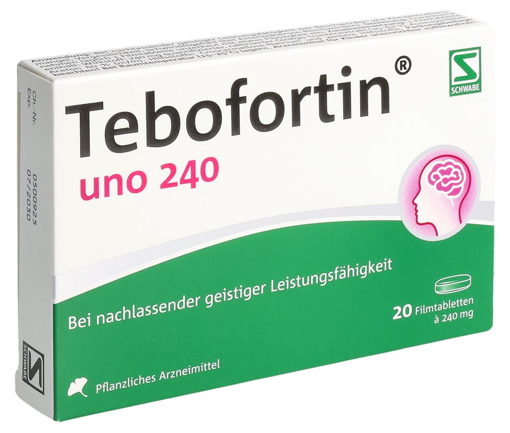 Tebofortin uno 240, Filmtabletten