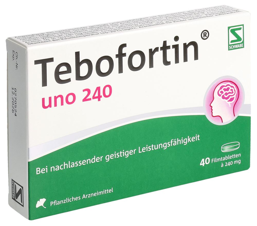 Tebofortin uno 240, Filmtabletten