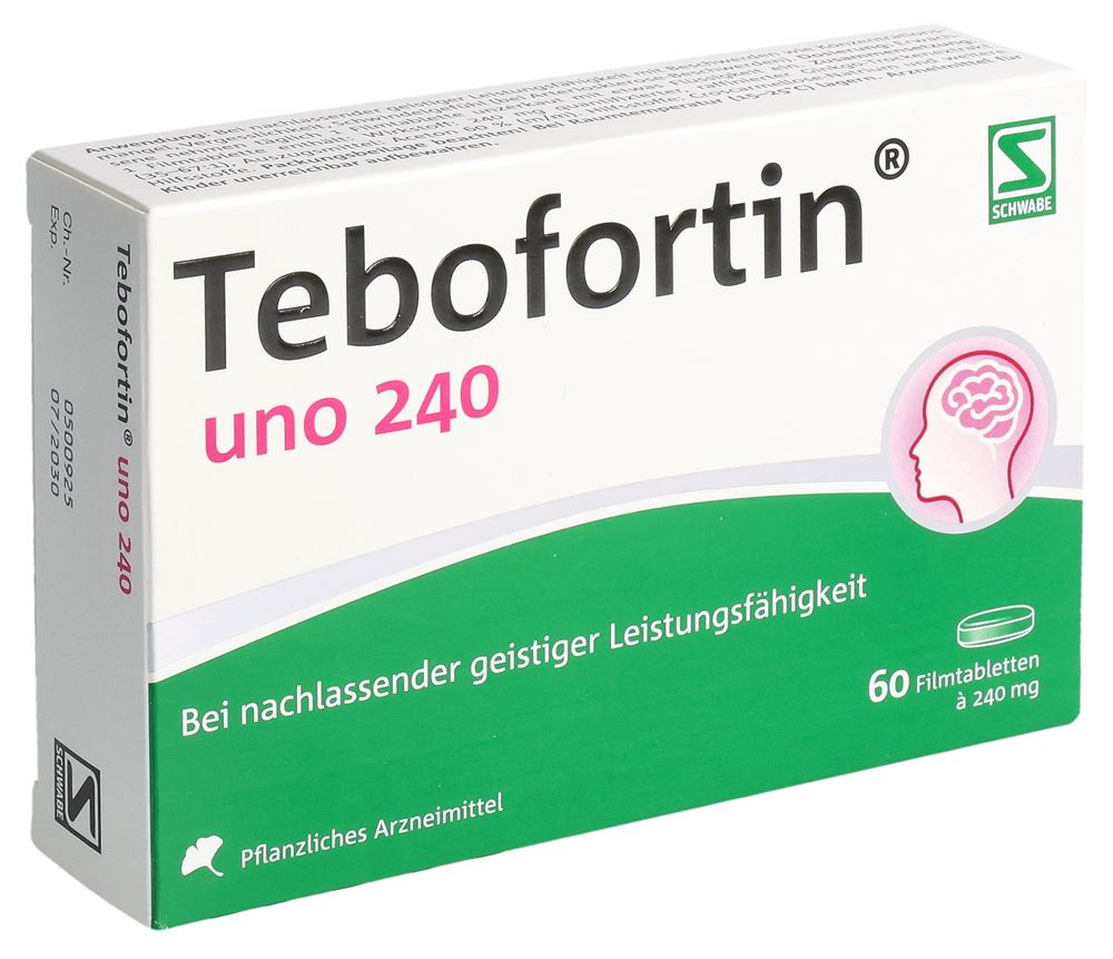 Tebofortin uno 240, Filmtabletten