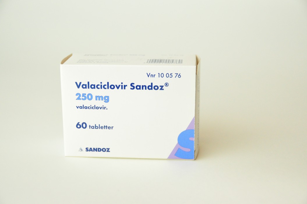 VALACICLOVIR Sandoz cpr pell 250 mg 60 pce