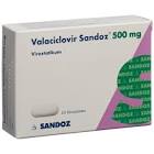 VALACICLOVIR Sandoz cpr pell 500 mg 30 pce