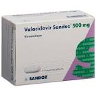 VALACICLOVIR Sandoz cpr pell 500 mg 42 pce