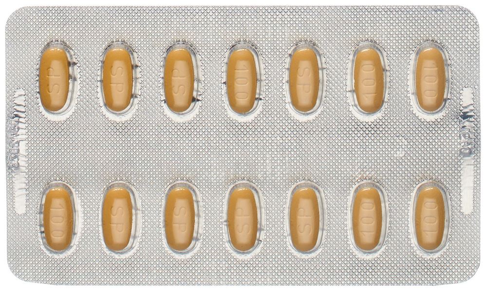 VIMPAT cpr pell 100 mg 168 pce