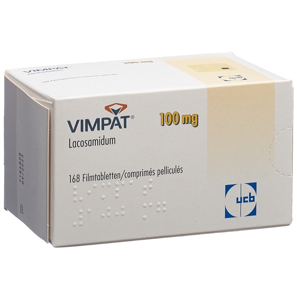 VIMPAT cpr pell 100 mg 168 pce