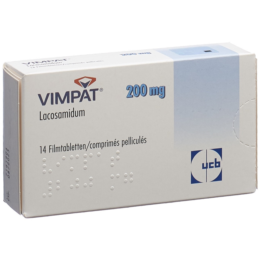 VIMPAT cpr pell 200 mg 14 pce