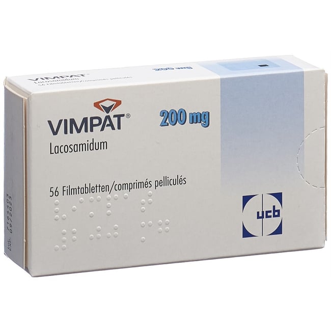 Vimpat 200 mg, comprimés pelliculés