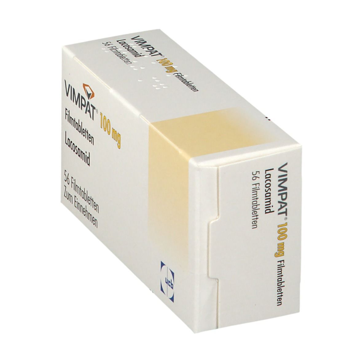 Vimpat 100 mg, comprimés pelliculés